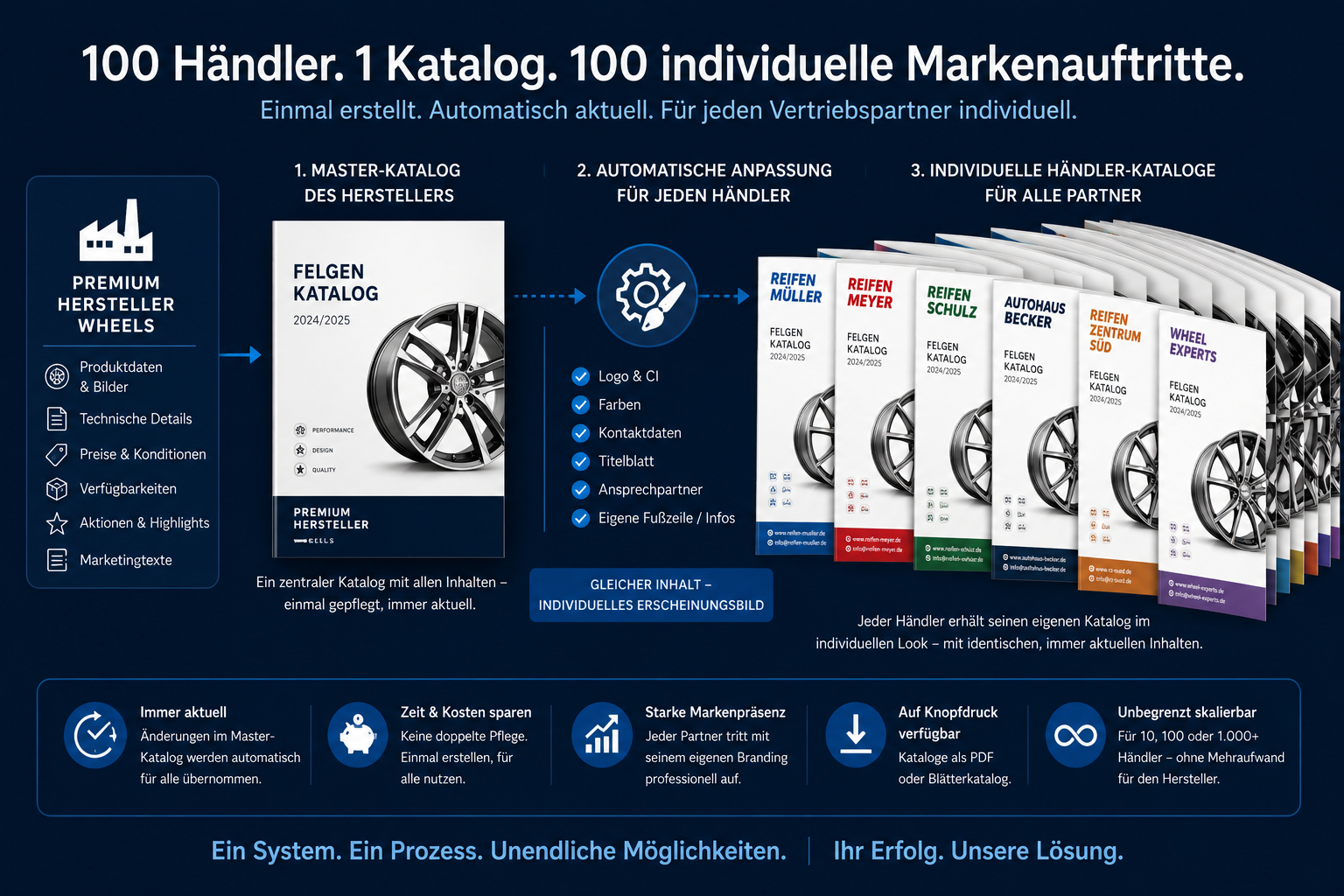 Vom Master-Katalog zu individuellen Händler-Katalogen
